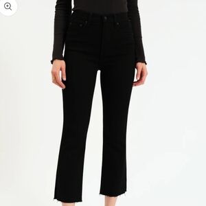 Daze Denim Shy Girl High Rise Crop Flare Jean - 6